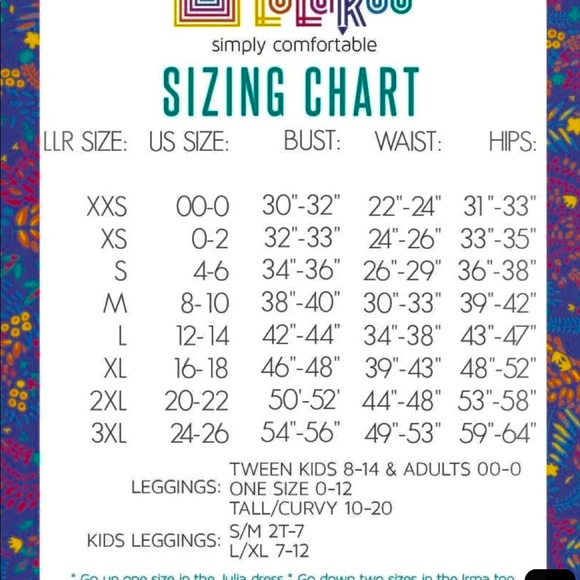 ♥️Versatile Lularoe Simply Comfortable Skirt - Picture 8 of 8